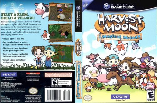 Harvest Moon Magical Melody Cover - Click for full size image